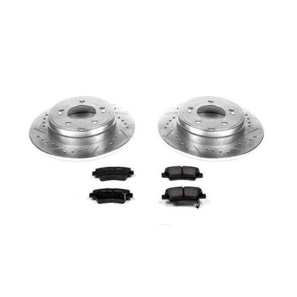 Power Stop 12-17 Hyundai Azera Rear Z23 Evolution Sport Brake Kit