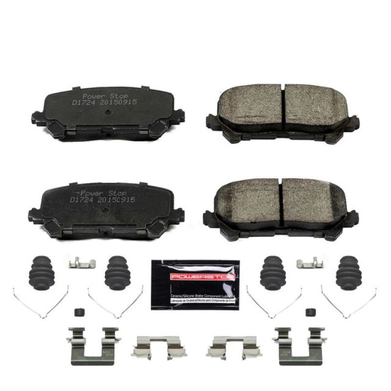 Power Stop 14-16 Acura MDX Rear Z23 Evolution Sport Brake Pads w/Hardware