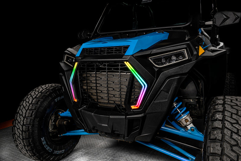 Oracle 19-21 Polaris RZR 1000 Dynamic Surface Mount DRL Signature Light - ColorSHIFT - Dynamic