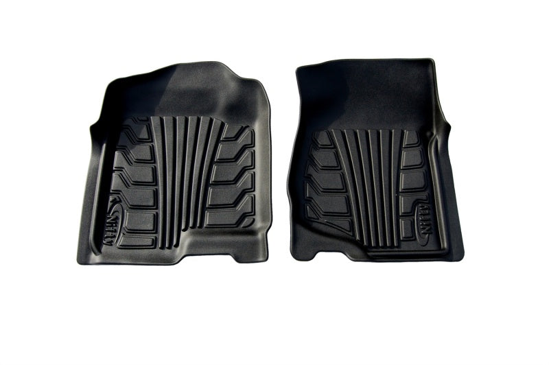 Lund 15-17 Chevy Silverado 2500 Crew Cab Catch-It Floormat Front Floor Liner - Black (2 Pc.)