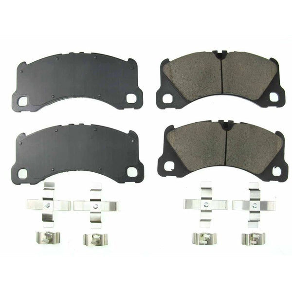 Power Stop 13-17 Porsche Cayenne Front Z17 Evolution Ceramic Brake Pads w/Hardware