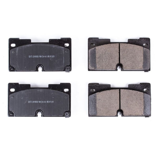 Power Stop 2019 Chevrolet Silverado 1500 Front Z16 Evolution Ceramic Brake Pads