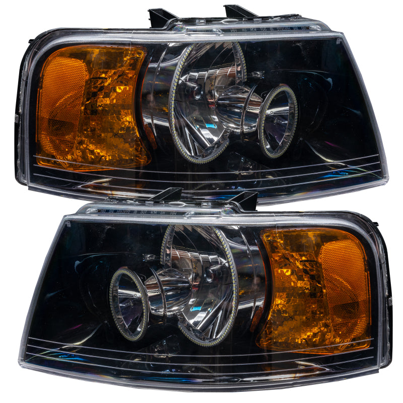 Oracle 03-06 Ford Expedition SMD HL - Black - ColorSHIFT w/ Simple Controller