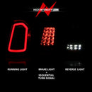 ANZO 11-14 Chrysler 300 LED Taillights Black w/ Sequential