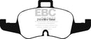 EBC 2016+ Audi TTS Quattro 2.0L Turbo Redstuff Front Brake Pads
