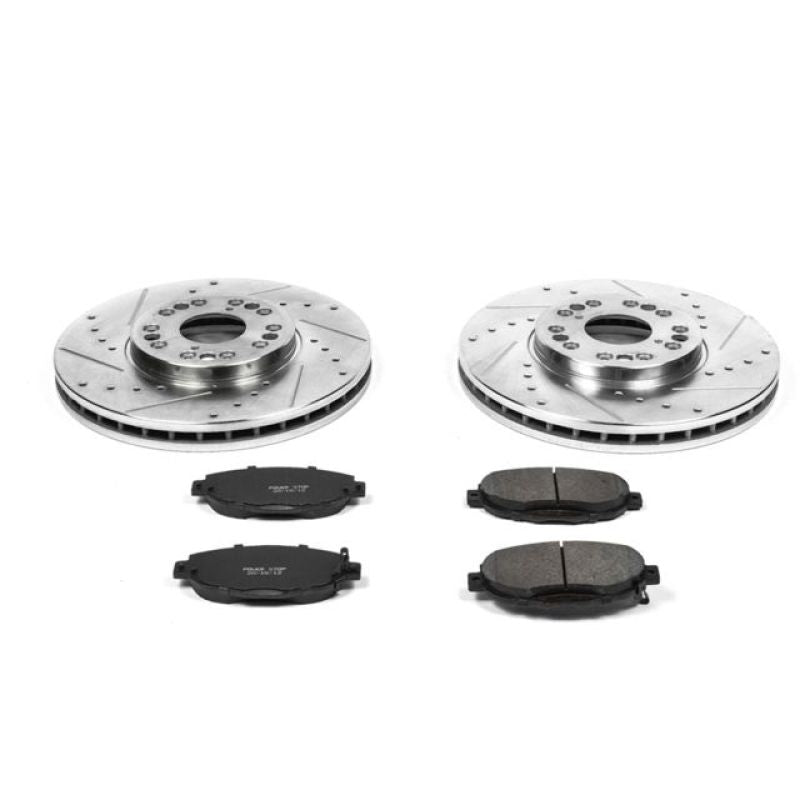 Power Stop 99-00 Lexus SC300 Front Z23 Evolution Sport Brake Kit