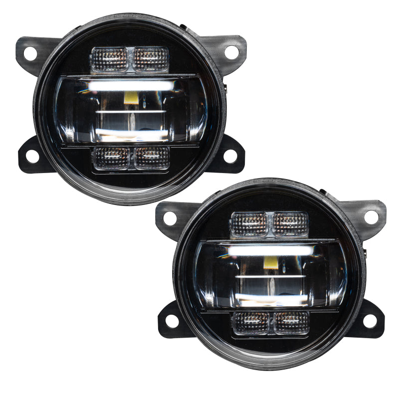 Oracle 4in High Performance LED Fog Light (Pair) - 6000K