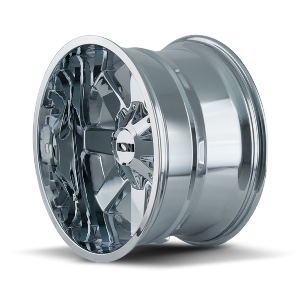 ION Type 141 20x12 / 8x165.1 BP / -44mm Offset / 130.8mm Hub Chrome Wheel