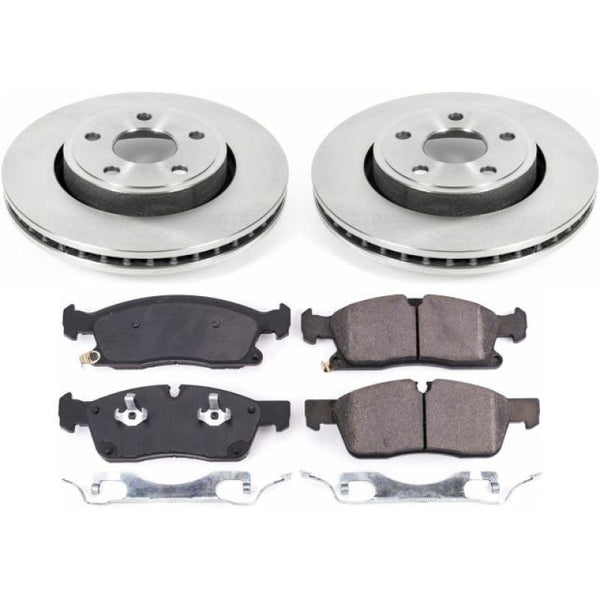 Power Stop 17-19 Jeep Grand Cherokee Front Autospecialty Brake Kit