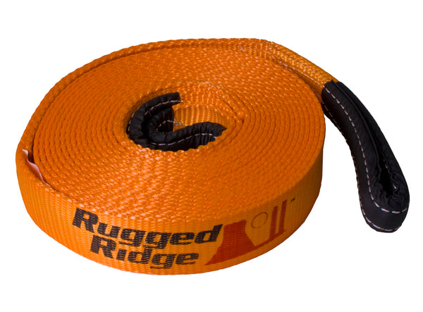 Rugged Ridge ATV/UTV Recovery Strap 1in x 15 feet