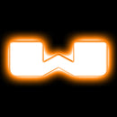 ORACLE Lighting Universal Illuminated LED Letter Badges - Matte White Surface Finish - W