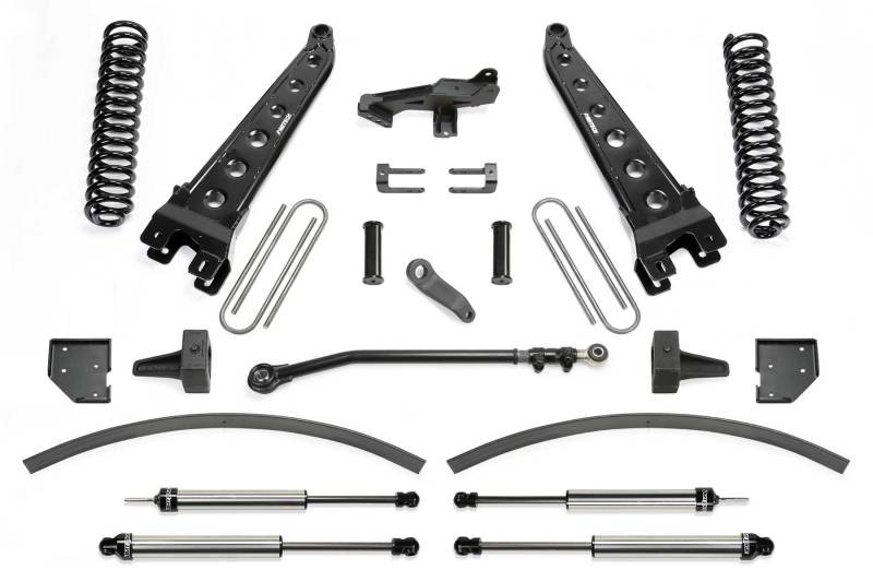 Fabtech 17-20 Ford F250/350 4WD Diesel 8in Radius Arm System w/DL Shocks