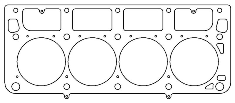 Cometic GM LS1 (w/M.I.D. Sleeves) 4.165 inch Bore .066 inch MLS-5 Headgasket