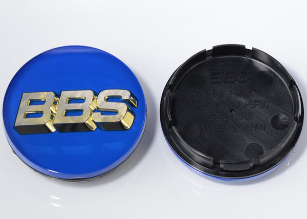 BBS Center Cap 56mm Blue/Gold