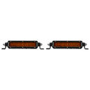 Rigid Industries SR-Series SAE 6in. w/ Amber PRO Lens (Pair)