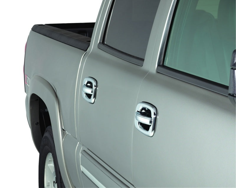 AVS 04-14 Ford F-150 (No Keypad/Passenger Keyhole) Door Handle Covers (4 Door) 8pc Set - Chrome