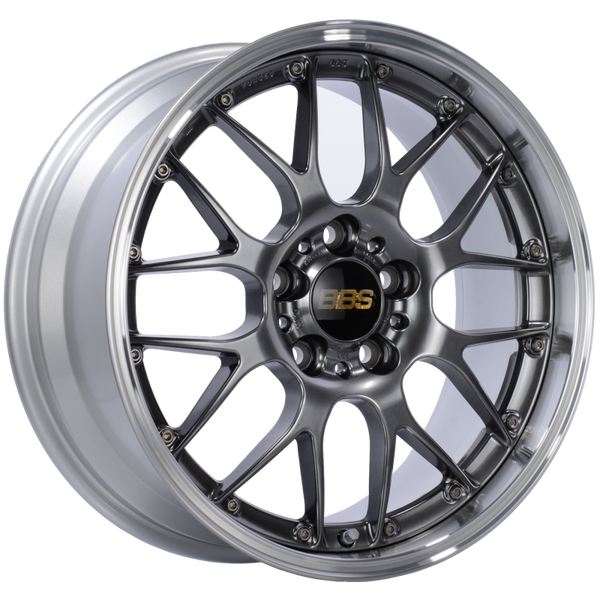 BBS RS-GT 18x10 5x130 ET65 CB71.6 Diamond Black Center Diamond Cut Lip Wheel