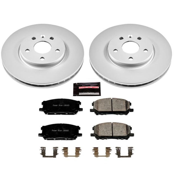 Power Stop 04-06 Lexus RX330 Front Z17 Evolution Geomet Coated Brake Kit