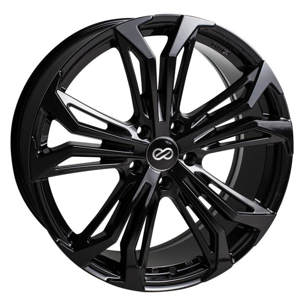 Enkei Vortex 5 Wheel 18x8 40mm Offset 5x110 72.6mm Bore - Black