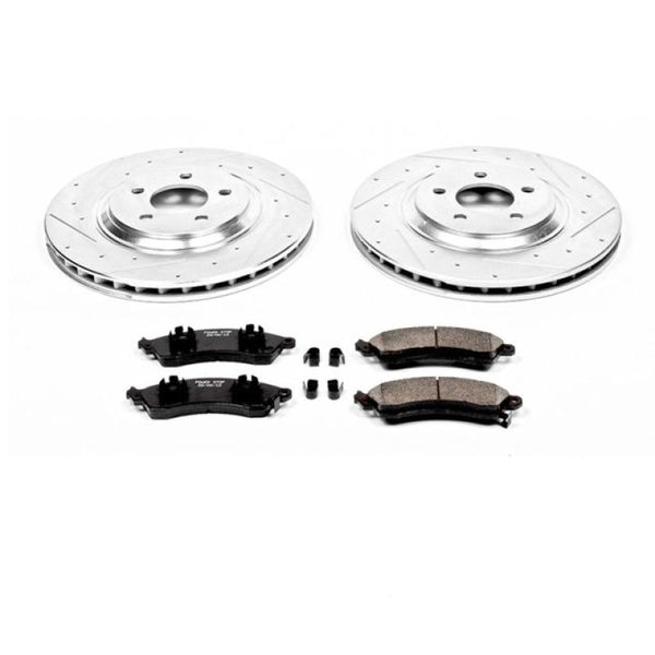 Power Stop 94-99 Ford Mustang Front Z23 Evolution Sport Brake Kit