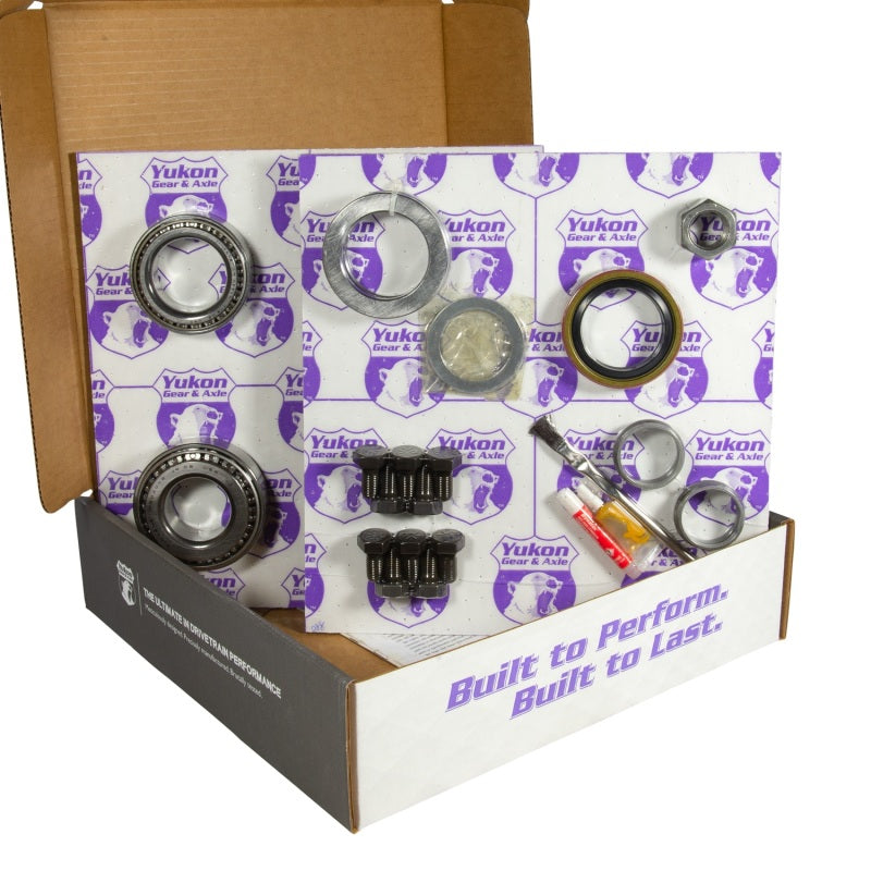 Yukon 8.5in GM 4.56 Rear Ring & Pinion Install Kit Axle Bearings 1.78in Case Journal