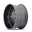 Mayhem 8107 Cogent 20x9 / 5x127 BP / 0mm Offset / 87mm Hub Matte Black Wheel