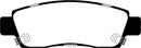 EBC 03-05 Chevrolet SSR 5.3 Redstuff Rear Brake Pads