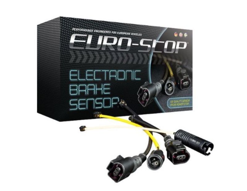 Power Stop 18-19 BMW X3 Front Euro-Stop Electronic Brake Pad Wear Sensor