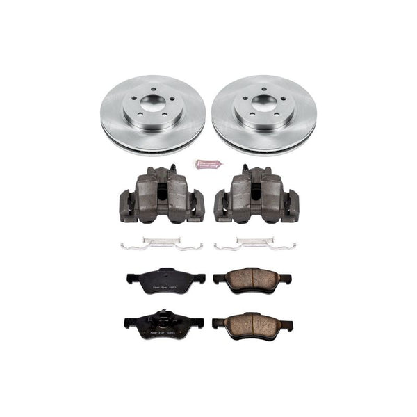 Power Stop 05-10 Ford Escape Front Autospecialty Brake Kit w/Calipers