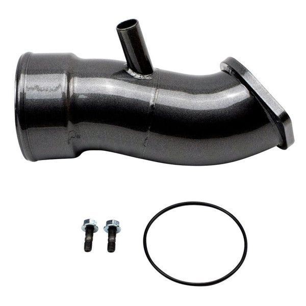 Wehrli 2020+ Chevrolet 6.6L L5P Duramax 3.5in Intake Horn w/PCV Port - WCFab Grey