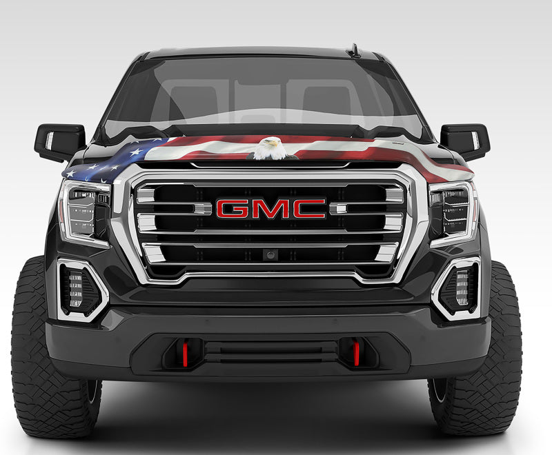 Stampede 2019 GMC Sierra 1500 Vigilante Premium Hood Protector - Flag