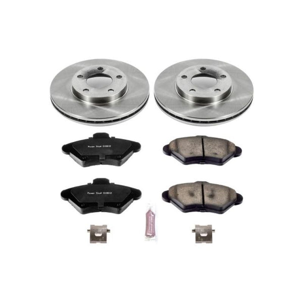 Power Stop 94-98 Ford Mustang Front Autospecialty Brake Kit