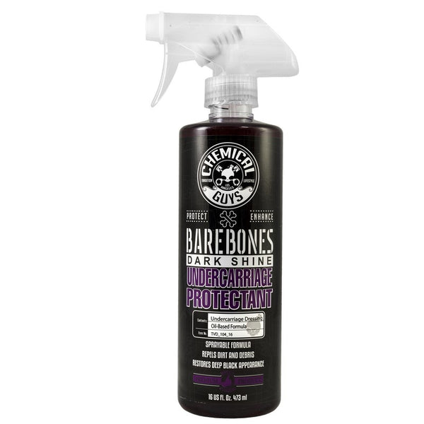 Chemical Guys Bare Bones Undercarriage Spray - 16oz - Case of 6