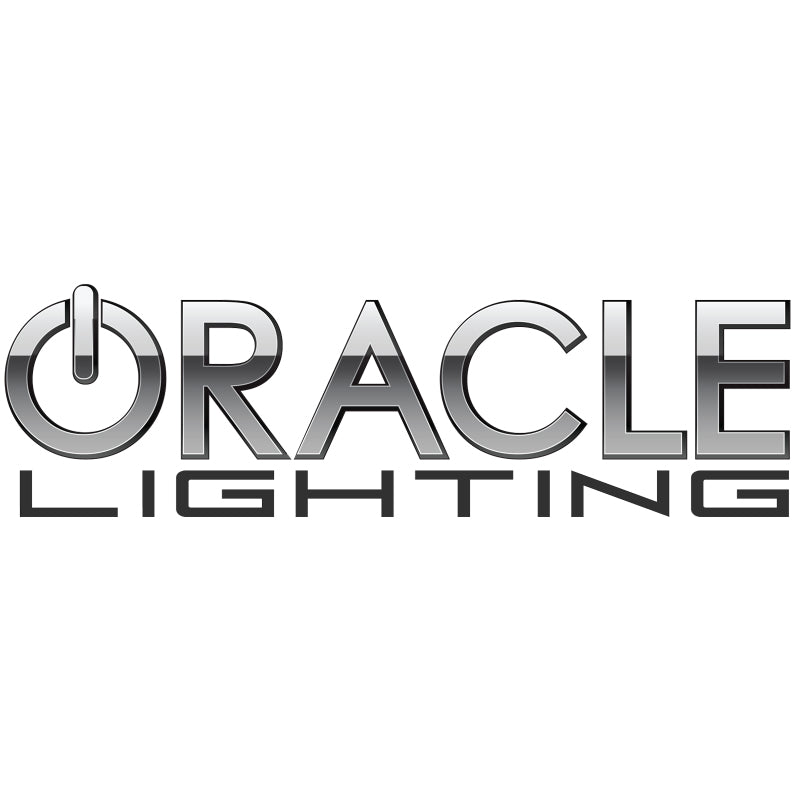 ORACLE Lighting Universal Illuminated LED Letter Badges - Matte Black Surface Finish - H