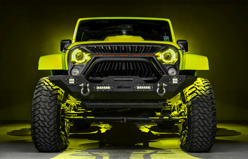 ORACLE Lighting 07-18 Jeep Wrangler JK Oculus 7in. ColorSHIFT Bi-LED Projector Headlights