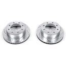Power Stop 00-02 Dodge Ram 2500 Front Evolution Drilled & Slotted Rotors - Pair