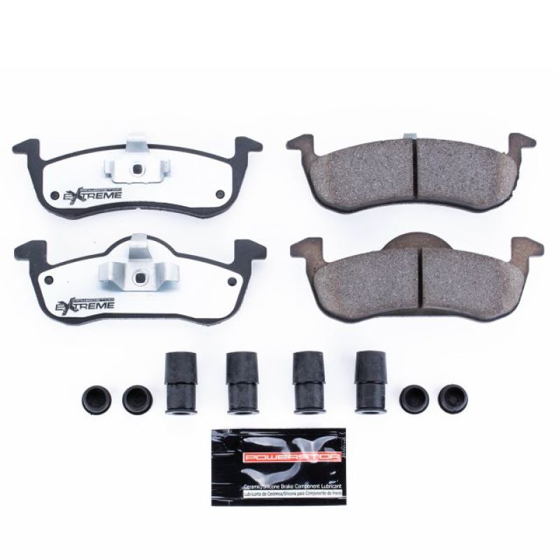 Power Stop 07-17 Ford Expedition Rear Z36 Truck & Tow Brake Pads w/Hardware
