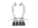 AWE Tuning 14-19 Chevy Corvette C7 Z06/ZR1 Track Edition Axle-Back Exhaust w/Black Tips