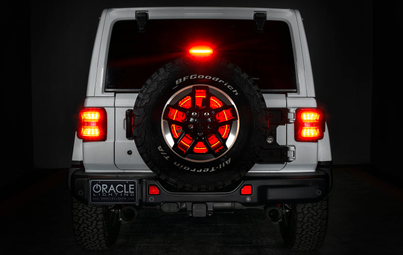 Oracle LED Illuminated Wheel Ring 3rd Brake Light - ColorSHIFT w/o Controller