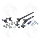 Yukon Gear 4340 Chrome-Moly Replacement Axle Kit For Jeep TJ / YJ & XJ Dana 30 / w/ Super Joints