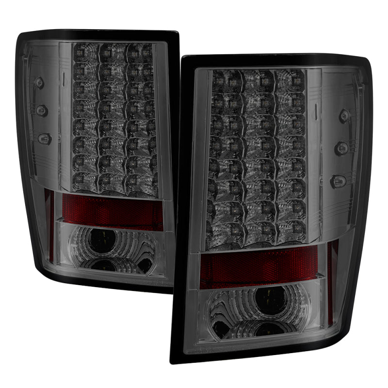 Spyder Jeep Grand Cherokee 07-10 LED Tail Lights Smoke ALT-YD-JGC07-LED-SM