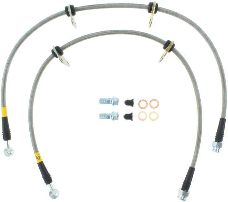 StopTech 90-01 Integra Front SS Brake Lines