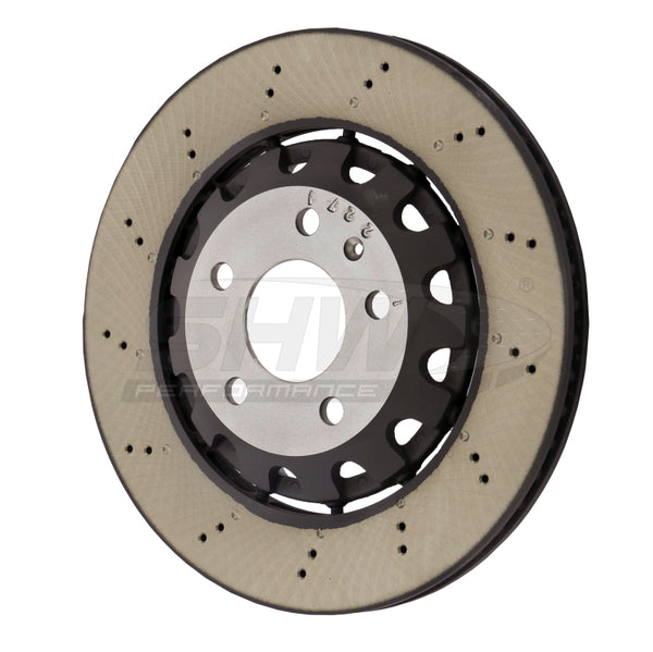 SHW 18-20 Audi RS5 2.9L (Excl Ceramic Brakes) Rear Smooth Lightweight Brake Rotor