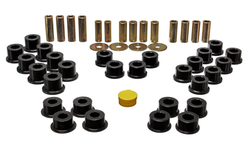 Energy Suspension 90-97 Mazda Miata Black Rear Control Arm Bushing Set