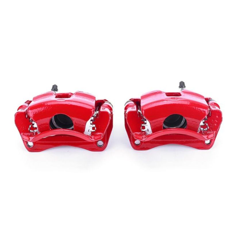 Power Stop 98-02 Chevrolet Prizm Front Red Calipers w/Brackets - Pair
