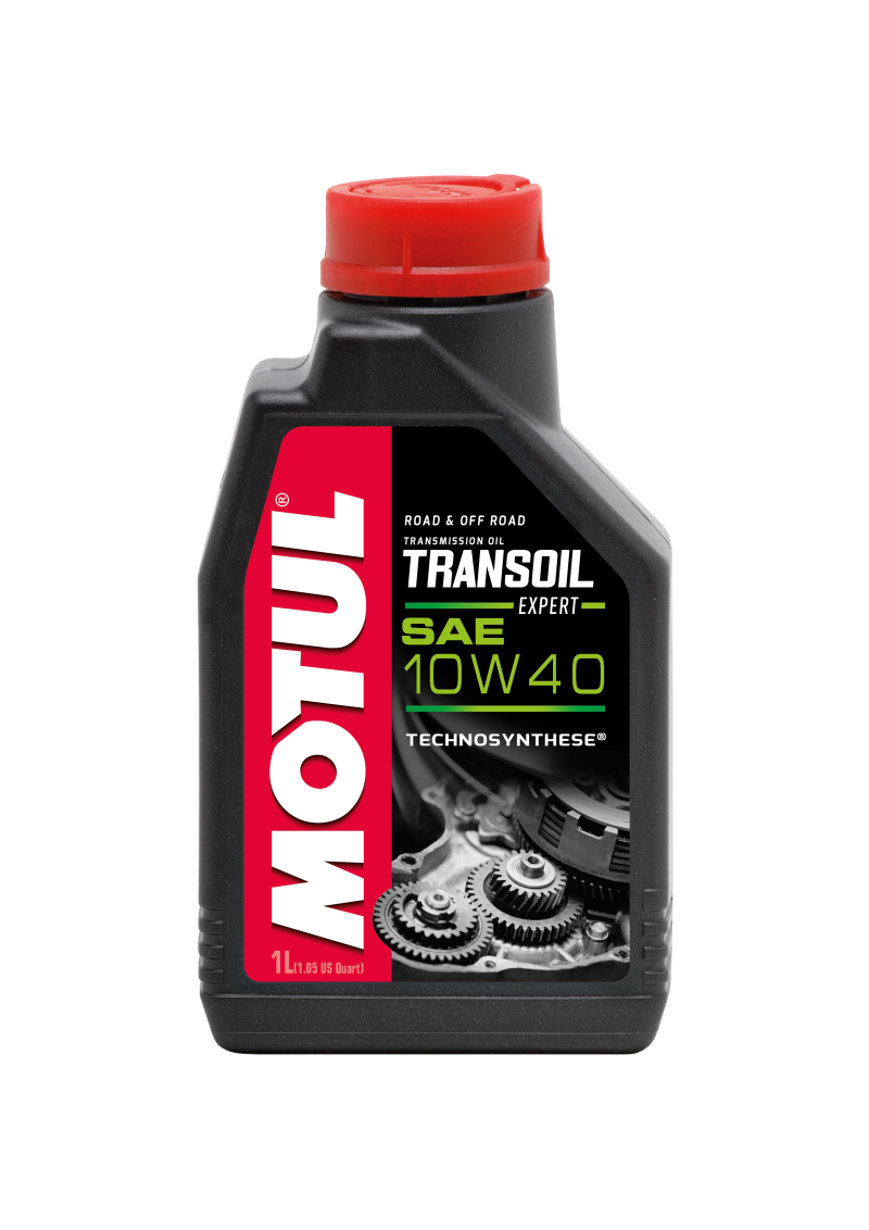 Motul 1L Powersport TRANSOIL Expert SAE 10W40 Technosynthese Fluid for Gearboxes - Case of 20