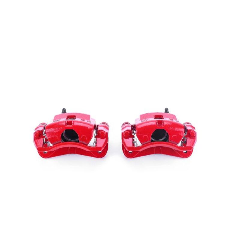 Power Stop 03-05 Kia Rio Front Red Calipers w/Brackets - Pair