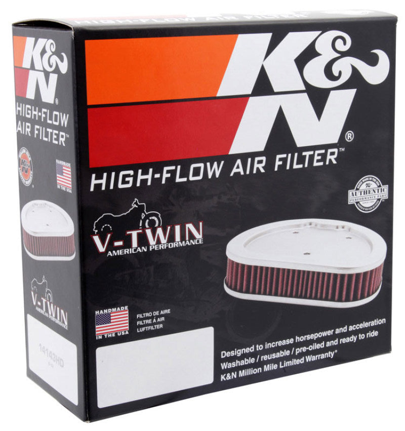 K&N 76-78 Harley Davidson XLH1000 Sportster Replacement Air Filter