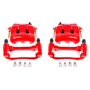 Power Stop 05-14 Ford Mustang Front Red Calipers w/Brackets - Pair