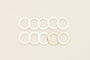 DeatschWerks -4 AN Aluminum Crush Washer (Pack of 10)